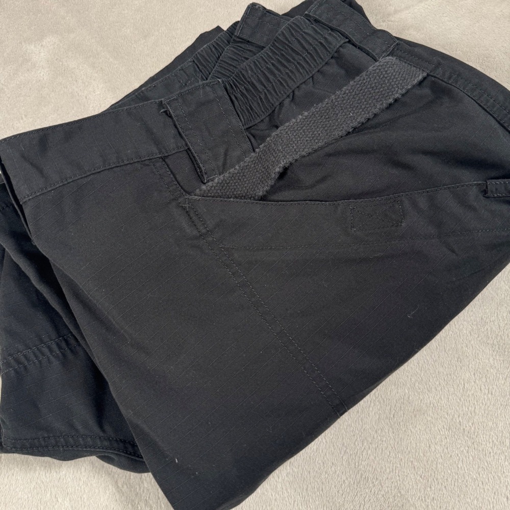 5.11 Tactical Cargo Pants Mens 44 Black Ripstop Utility Trousers